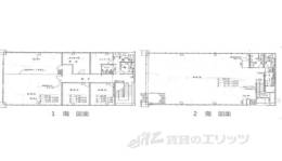 竹田三ツ杭町貸事務所間取り図面