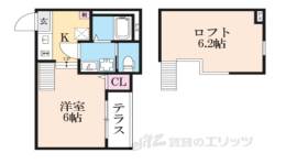 THE LOTUS COURT墨染間取り図面