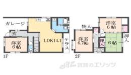 貸家間取り図面