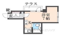  THE CITY 武庫之荘間取り図面