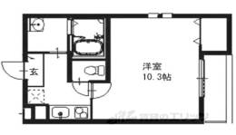 フジパレス河内花園３番館間取り図面