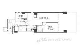 アトラス京都御所西間取り図面