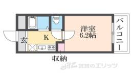 セゾンマンション２間取り図面