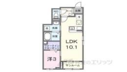 アルカンシェル北花山間取り図面
