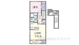 アルカンシェル北花山間取り図面