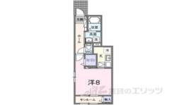 アルカンシェル北花山間取り図面