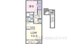 アルカンシェル北花山間取り図面
