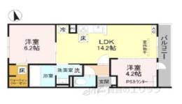 ＧＲＡＭＭ墨染　Ａ棟間取り図面