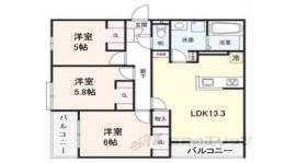 （仮称）尼崎市東園田町３丁目共同住宅間取り図面
