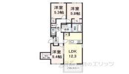 （仮称）尼崎市東園田町３丁目共同住宅間取り図面