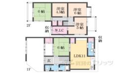 貸家間取り図面