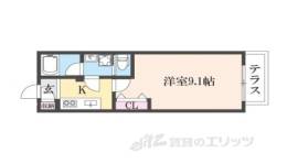 アチーブ下津林間取り図面
