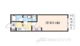 アチーブ下津林間取り図面