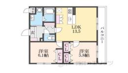 Ｖｉｖａｃｅ丹波橋間取り図面