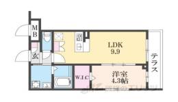 Ｖｉｖａｃｅ丹波橋間取り図面