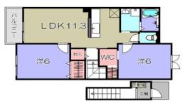 ＠八日市間取り図面