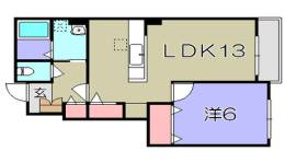 ＠八日市間取り図面