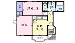 カルフールⅡ間取り図面