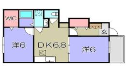カルフールⅢ間取り図面