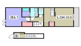 グランジェE間取り図面