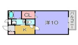 グリーチネB間取り図面