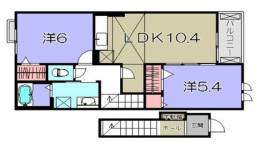 サニーハウスHagiwaraⅡ間取り図面