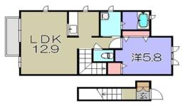 サンクレスト　カキミ間取り図面
