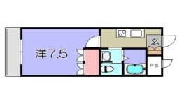 サンハイツオクヤマⅡ間取り図面