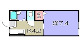 清水ハイツ間取り図面