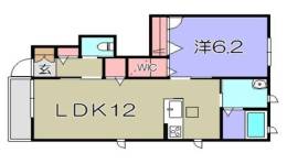 シャーメゾンフォンターナ間取り図面