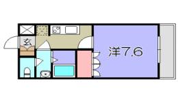 シャトーグリーンⅠ間取り図面