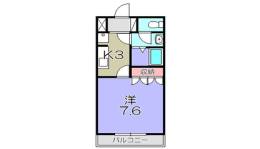 シャトーグリーンⅡ間取り図面