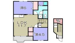 シャン・ド・フルール間取り図面