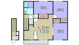 ソレジオ孝元間取り図面