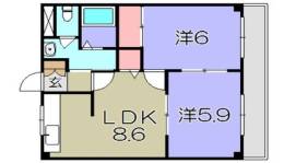 テンプルリバー間取り図面