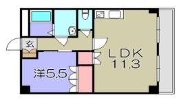 テンプルリバーⅡ番館間取り図面