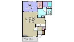 ノール・アンソレイエSSS間取り図面