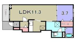 ノール・アンソレイエSSSS間取り図面