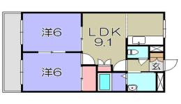 ハッピーガーデン間取り図面
