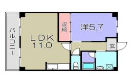 パルティールⅡ番館間取り図面