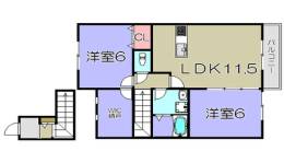 ファイン・レジデンスB棟間取り図面