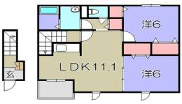 プロヴァンスⅠ号館間取り図面