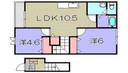 ミニヨン　B間取り図面