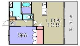 メゾン　トレント間取り図面