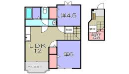 メゾン・ド・アルベルアルト間取り図面