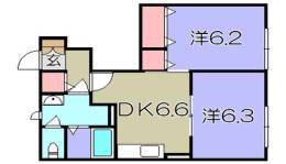 メリーディエース間取り図面