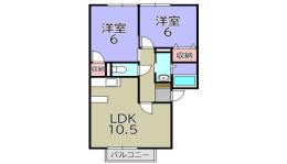 リサージュA間取り図面