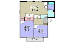 リバティーハイツ間取り図面