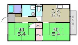 ロジュマンK間取り図面