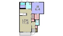メゾン・ド・Au　２間取り図面